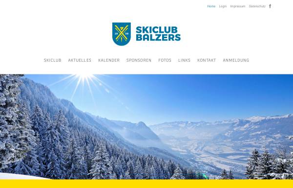 Vorschau von www.scbalzers.li, Skiclub Balzers
