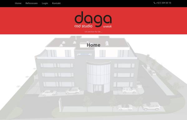 Vorschau von www.daga.li, Daga CAD - Studio - Inh. Damiano Galloro