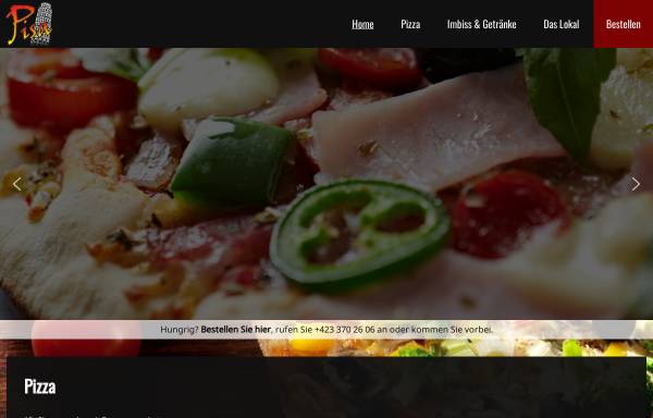 Vorschau von www.pisa-pizza.li, Pisa-Pizza - Inh. Levent Alabay