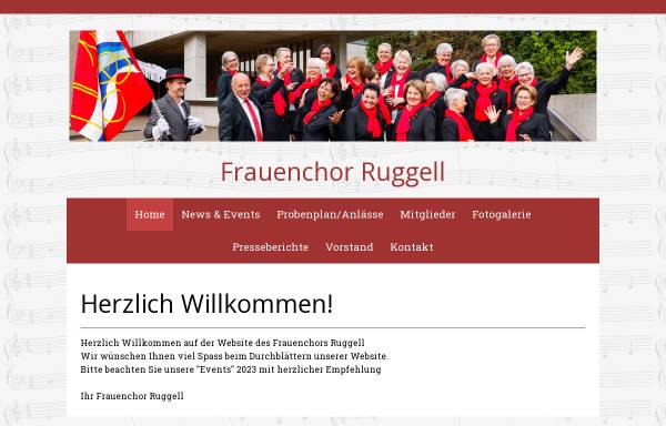 Vorschau von www.frauenchor-ruggell.com, Frauenchor Ruggell