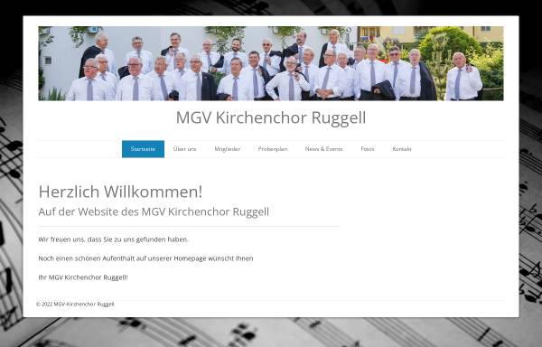 Vorschau von www.mgv-ruggell.com, MGV Kirchenchor Ruggell