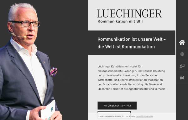 Vorschau von www.luechinger.li, Lüchinger Establishment - Georges Lüchinger