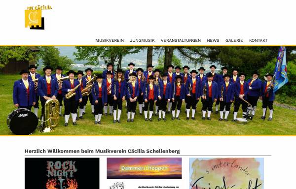 Vorschau von www.mvc-schellenberg.li, Musikverein Cäcilia Schellenberg