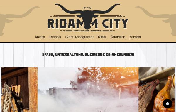Vorschau von www.ridamm-city.li, Ridamm-City Erlebniswelt Neuguthof - Herta und Manfred Thöny 