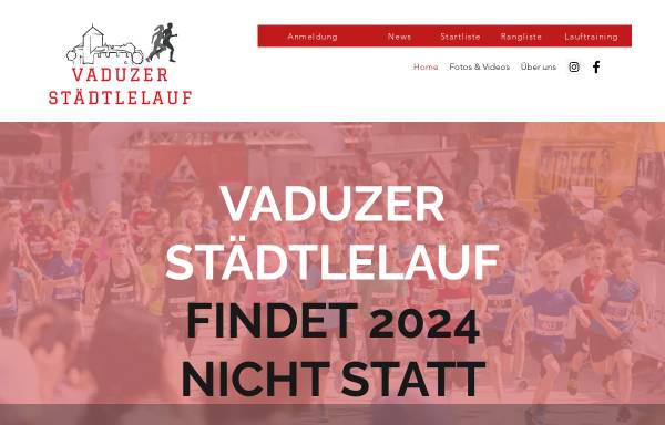Vorschau von www.vaduzer-staedtlelauf.li, Vaduzer Städtle-Lauf