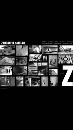 Vorschau der mobilen Webseite www.zandanell.li, Mario Zandanell AG