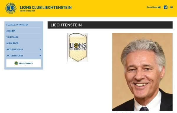 Vorschau von liechtenstein.lionsclub.ch, Lions Club Liechtenstein - LCI 18923