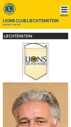Vorschau der mobilen Webseite liechtenstein.lionsclub.ch, Lions Club Liechtenstein - LCI 18923