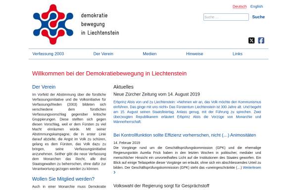 Demokratiebewegung in Liechtenstein e.V.