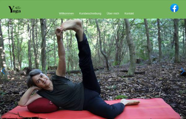 Vorschau von www.yogaaktiv.li, Yoga Aktiv - Inh. Ingeborg Jehle