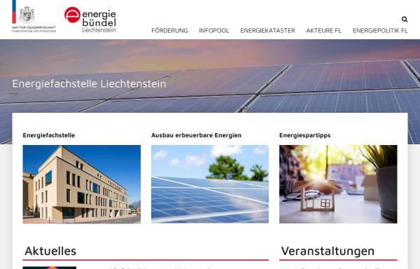 Vorschau von www.xn--energiebndel-klb.li, Energiebündel Liechtenstein