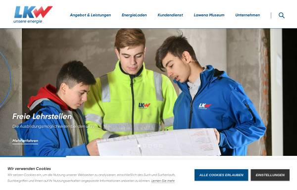 Vorschau von www.stromsparen.li, Stromsparen - LKW - Liechtensteinische Kraftwerke