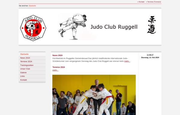 Vorschau von www.jcruggell.li, Judo Club Ruggell