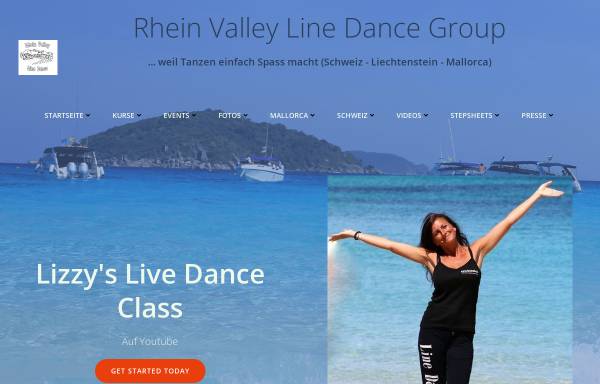 Vorschau von www.rheinvalley.li, Rhein Valley Line Dance Group Liechtenstein