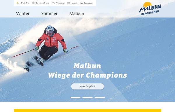 Vorschau von www.bergbahnen.li, Bergbahnen Malbun AG
