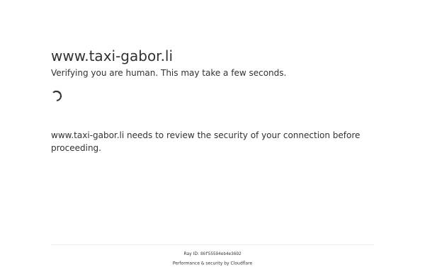 Taxi Gabor - Edy Gabor Anstalt