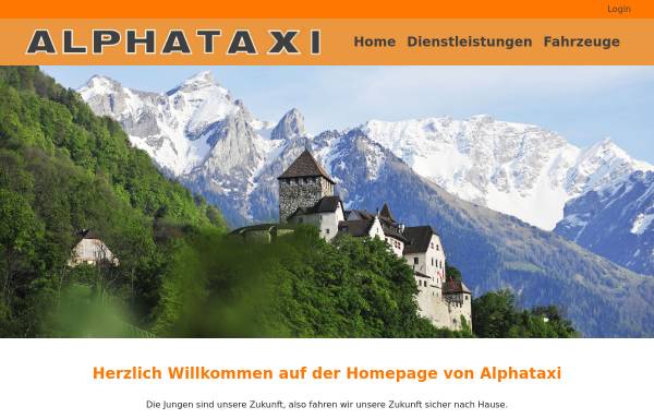 Vorschau von www.alphataxi.li, Alphataxi