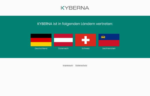 Vorschau von www.kyberna.com, Kyberna AG