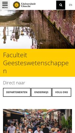Vorschau der mobilen Webseite www-ecd.let.uu.nl, Expertisezentrum Deutsch