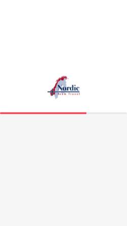 Vorschau der mobilen Webseite www.nordic-team-travel.de, Nordic Team Travel, Skandinavisches Reisebüro