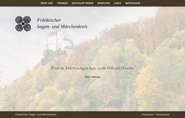 Vorschau von www.erzaehlkreis-maerchen.de, Fränkischer Sagen- und Märchenkreis