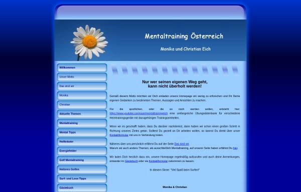Vorschau von www.mentaltraining-eich.at, Mentaltraining Eich