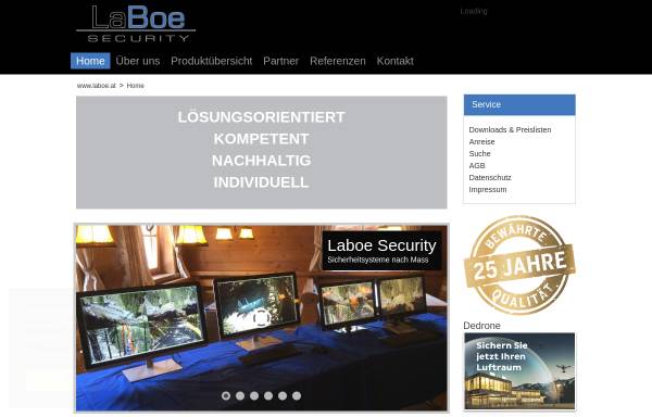 Vorschau von www.laboe.at, LaBoe Security OEG