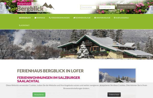 Vorschau von www.bergblick.at, Ferienwohnungen Truschner