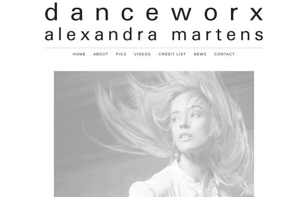 Vorschau von www.amartens-danceworx.de, Martens, Alexandra