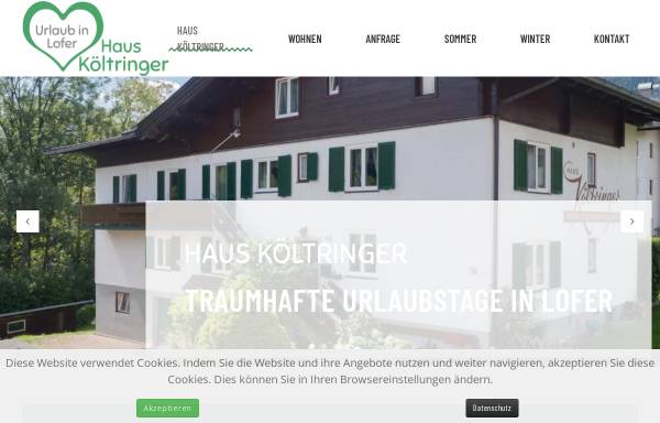 Vorschau von www.haus-koeltringer.at, Haus Költringer