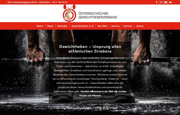 Vorschau von gewichtheben.net, ÖGV - Österreichischer Gewichthebeverband