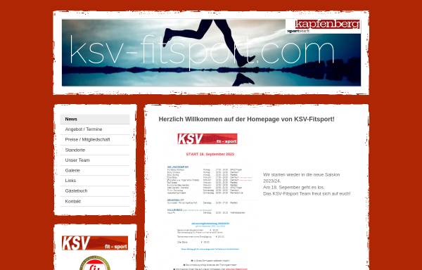 Vorschau von www.ksv-fitsport.com, KSV fit-Sport