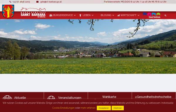 Vorschau von www.veitsch.at, Veitsch online