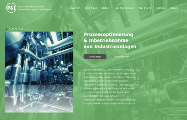 Vorschau von www.pi-gmbh.at, P&I Technisches Büro fuer Automatisierungstechnik GmbH
