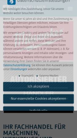 Vorschau der mobilen Webseite hirtenfellner.at, Kärcher Service Hirtenfellner
