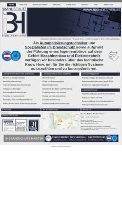 Vorschau der mobilen Webseite www.brandsicher.at, Brandschutztechnik Haister & Wonner