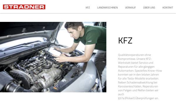 Vorschau von www.stradner-werkstatt.at, Landmaschinen und KFZ-Technik Stradner