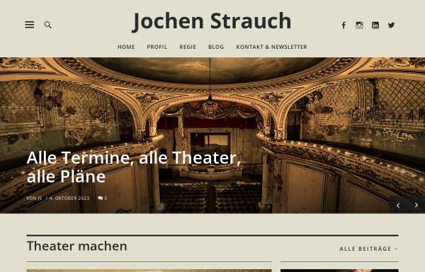 Vorschau von www.jochenstrauch.com, Strauch, Jochen