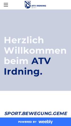 Vorschau der mobilen Webseite www.atv-irdning.at, ATV Irdning
