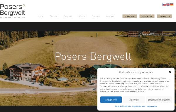 Vorschau von www.bergwelt.net, Gästehaus Bergwelt