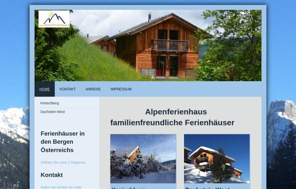 Vorschau von www.alpenferienhaus.de, Alpenferienhaus