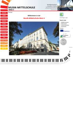 Vorschau der mobilen Webseite mms-weiz.at, Neue Musik-Mittelschule Weiz II