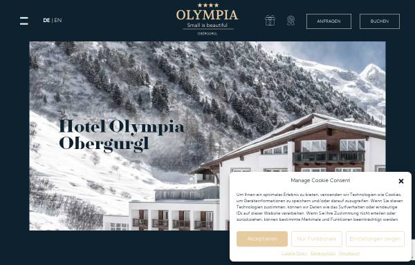 Vorschau von www.hotel-olympia.at, Hotel Olympia