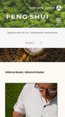 Vorschau der mobilen Webseite www.fengshui-info.com, Feng Shui Siebenförcher