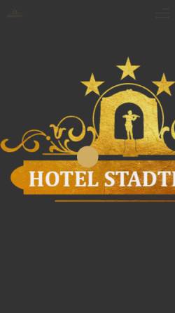 Vorschau der mobilen Webseite www.hotel-stadtpark.at, Hotel Stadtpark