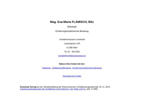 Vorschau von www.stoffwechselberatung.at, Diätologin Mag. Eva-Maria Wendt, BSc; Ernährungsmedizinische Beratung in 1080 Wien