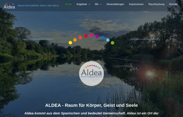 Vorschau von www.aldea.at, Aldea Raum für Körper, Geist und Seele