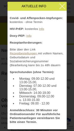 Vorschau der mobilen Webseite www.schalkpichler.at, Dr. Horst Schalk und Dr. Karl Heinz Pichler