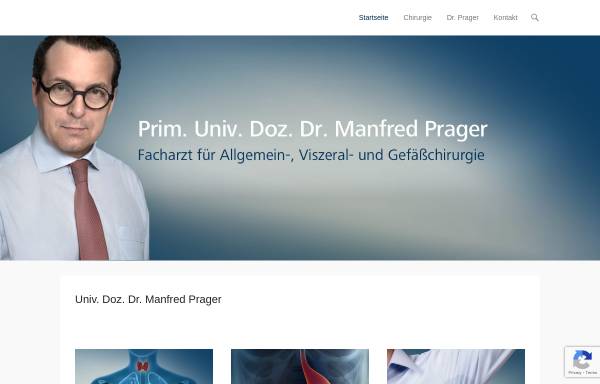 Vorschau von www.chirurgie-prager.at, Prager, Manfred Dr.