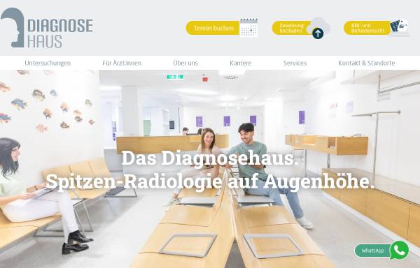 Vorschau von www.diagnosehaus.at, Diagnosehaus